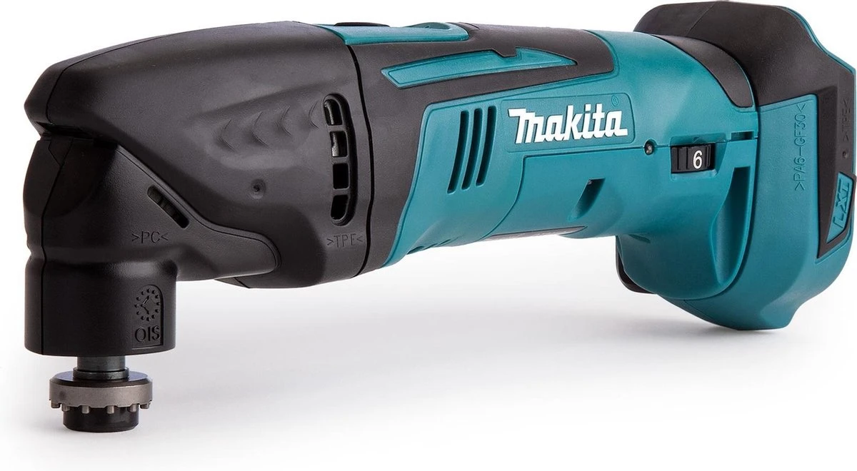 Makita 18V Li-Ion Multitool DTM50z Body - Losse Body (geleverd Zonder Accu En Lader) 3 Makita 18V Li-Ion Multitool DTM50z Body - Losse Body (geleverd Zonder Accu En Lader) - Afbeelding 3