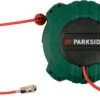 PARKSIDE Perslucht Slanghaspel - 10 M / Aansluitslang Compressor: 3 M - Met Automatisch Oprolsysteem - Werkdruk: Max. 10 Bar