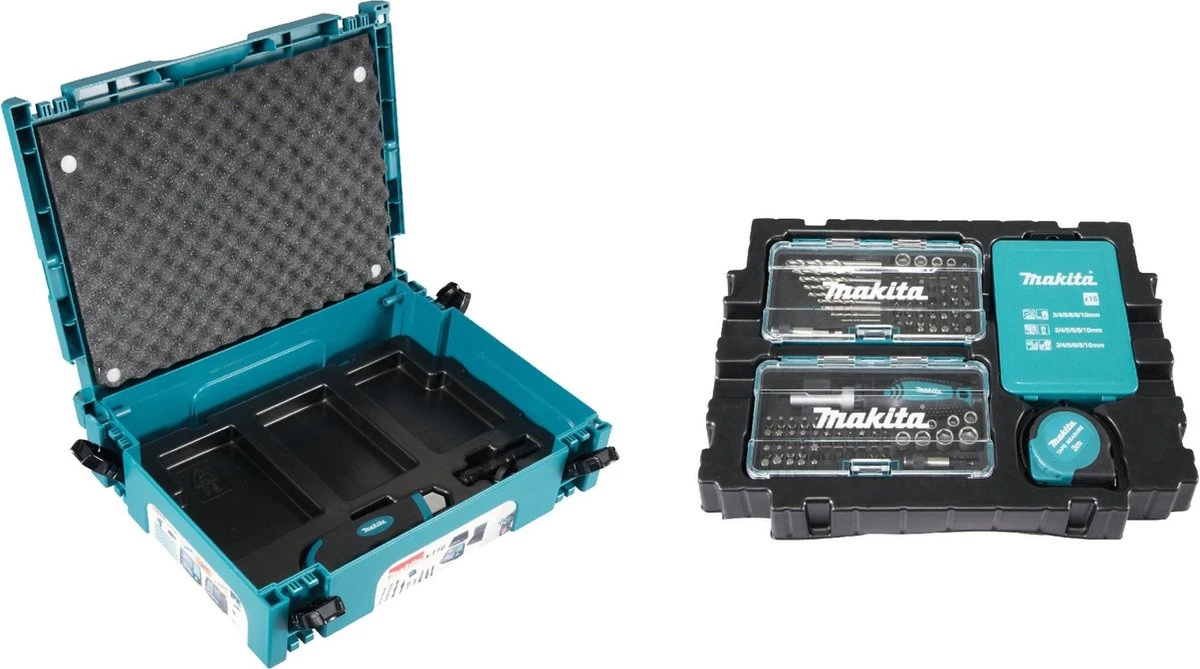 Makita B-49884 Boor- En Schroefbitset 116-delig In Mbox 2 Makita B-49884 Boor- En Schroefbitset 116-delig In Mbox - Afbeelding 2