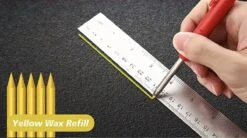 PD® - Markeerpotlood + Navulling - Pica Dry Alternatief - Bouwpotlood - Timmermanspotlood - Inclusief Navulling & Ingebouwde Puntenslijper Dop -Makita || Merkloos || Stanley Verkoopwinkel 1200x670 1