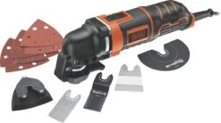 Black & Decker BLACK+DECKER MT300KA-QS Multitool - Oscillerend - 300W - Incl. Koffer En 11 Accessoires
