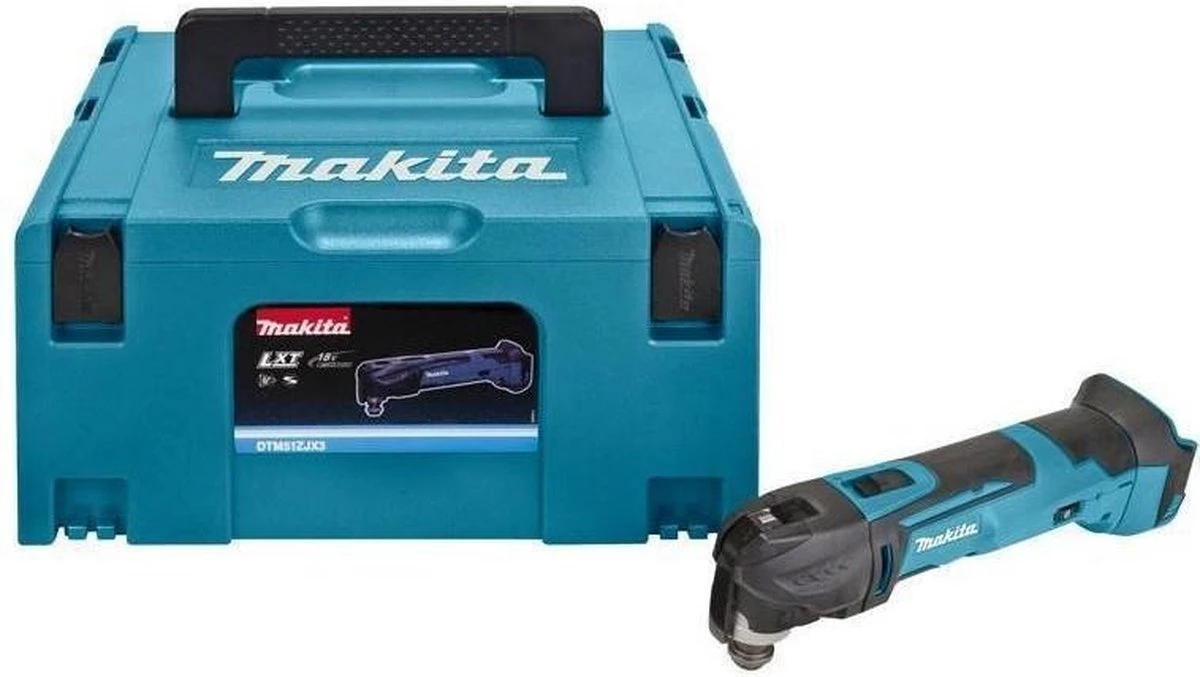 Makita DTM51ZJ 18V Li-Ion Accu Multitool Body In Mbox - Snelwissel 2 Makita DTM51ZJ 18V Li-Ion Accu Multitool Body In Mbox - Snelwissel - Afbeelding 2