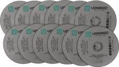 VONROC Doorslijpschijven Set – Ø125MM – 12 Stuks
