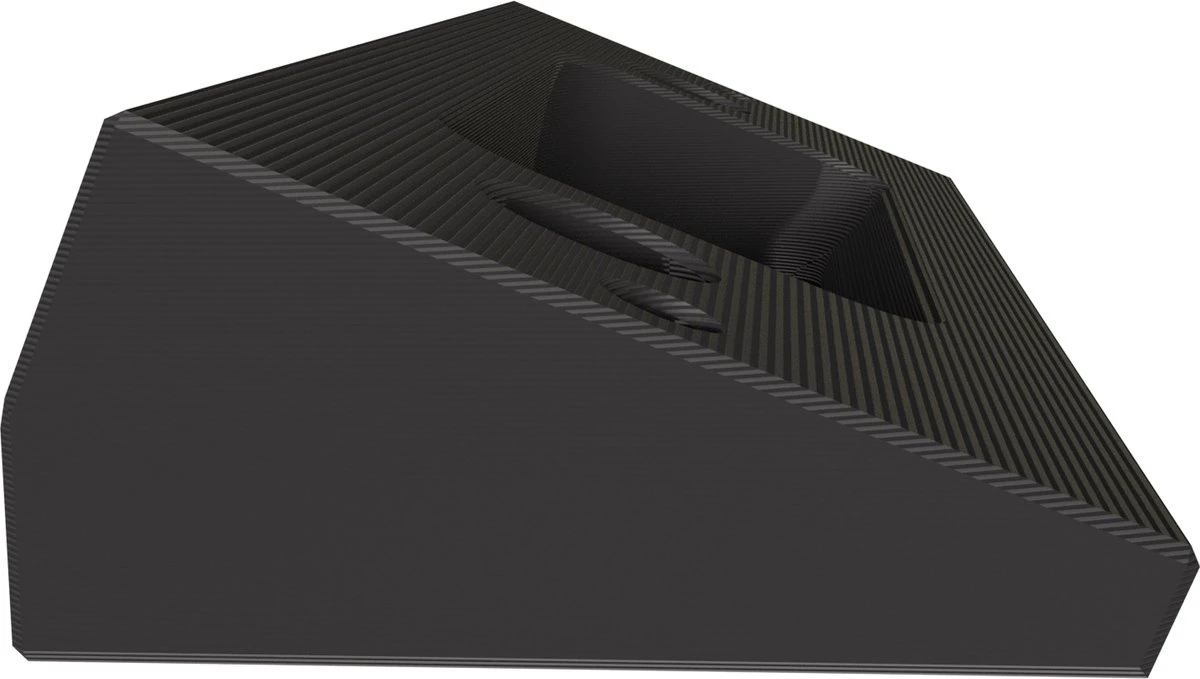 Umake // Ring Wired 22,5° Hoekbeugel // Zwart Kunststof // Inclusief Schroeven 2 Umake // Ring Wired 22,5° Hoekbeugel // Zwart Kunststof // Inclusief Schroeven - Afbeelding 2