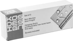 Gemakkelijk Te Plaatsen Deurscharnieren - Plaatsen Zonder Frezen Of Beitelwerk - Set Van 3 - Louvrescharnieren - Zware Uitvoering - Inclusief Schroeven - 100 X 40 MM - RVS 12 Gemakkelijk Te Plaatsen Deurscharnieren - Plaatsen Zonder Frezen Of Beitelwerk - Set Van 3 - Louvrescharnieren - Zware Uitvoering - Inclusief Schroeven - 100 X 40 MM - RVS -Makita || Merkloos || Stanley Verkoopwinkel 1200x680 8