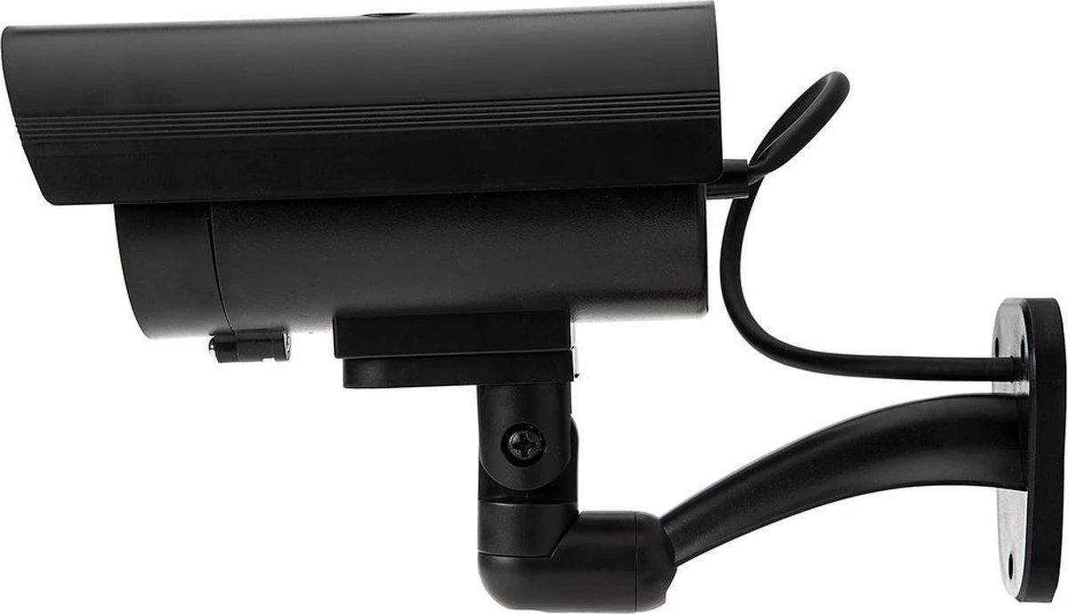 SEC24 DMC440 - Dummy Camera - Met Rubberen Kabel - Voor Binnen En Buiten - Zwart 4 SEC24 DMC440 - Dummy Camera - Met Rubberen Kabel - Voor Binnen En Buiten - Zwart - Afbeelding 4