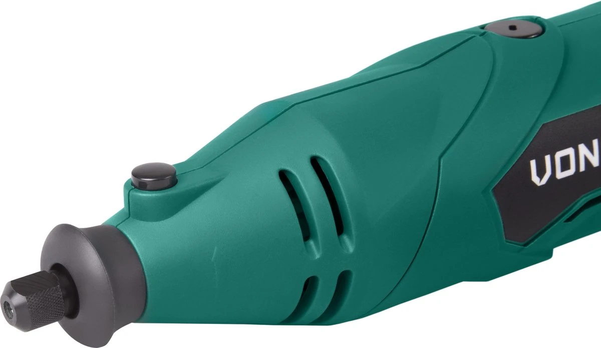 VONROC Multitool – Roterend – 160W – Flexibele As – Incl. 232-delige Accessoire Set & Opbergtas 5 VONROC Multitool – Roterend – 160W – Flexibele As – Incl. 232-delige Accessoire Set & Opbergtas - Afbeelding 5