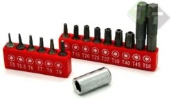 Benson Bitset Torx - Chroom Vanadium - 16 Delig