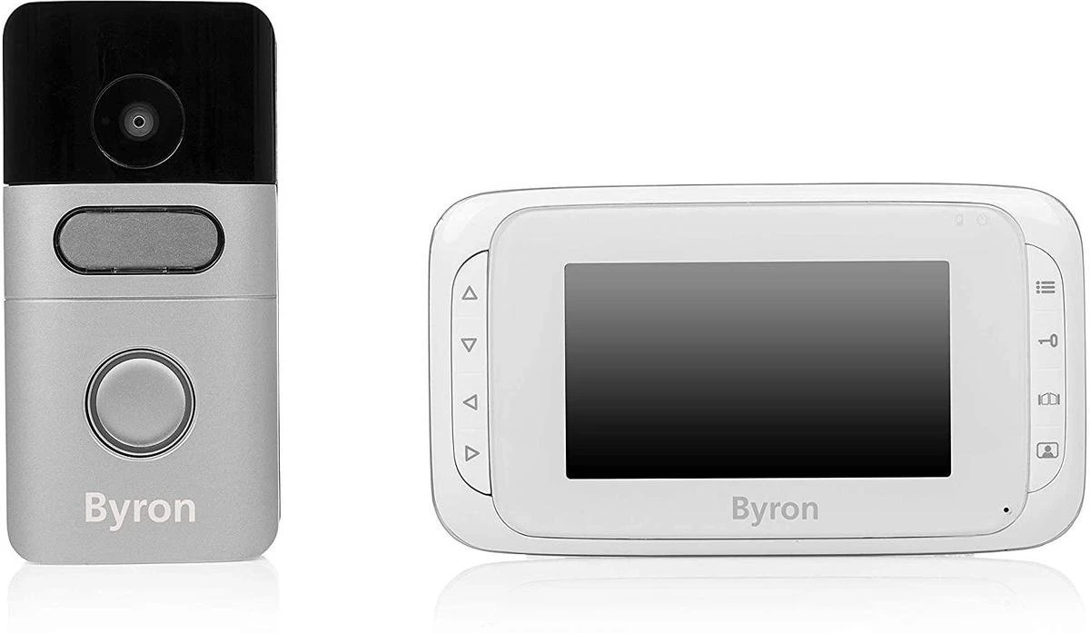 Byron DIC-22815 Draadloze Deurbel - Intercom En Camera - Nachtzicht - 200m Bereik 8 Byron DIC-22815 Draadloze Deurbel - Intercom En Camera - Nachtzicht - 200m Bereik - Afbeelding 8