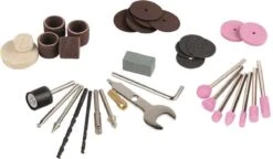 Powerplus POWE80060 Roterende Multitool - Multifunctioneel Gereedschap - 135W - Roterend - Variabele Snelheid - Incl. Statief, Slang, 40 Accessoires En Gereedschapskoffer -Makita || Merkloos || Stanley Verkoopwinkel 1200x698