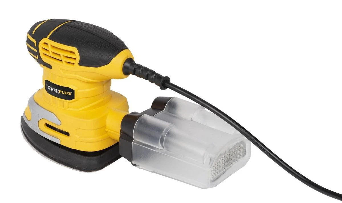 Powerplus POWX0481 Elektrische Schuurmachine - Handpalmschuurmachine - Multischuurschuurmachine - 220W - Incl. 15x Schuurpapier, Stofopvangbox En Gereedschapskoffer 4 Powerplus POWX0481 Elektrische Schuurmachine - Handpalmschuurmachine - Multischuurschuurmachine - 220W - Incl. 15x Schuurpapier, Stofopvangbox En Gereedschapskoffer - Afbeelding 4