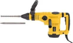 Powerplus POWX1190 Breekhamer - Boorhamer - Hamerboor En Beitel - 1600W - 25 Joule - SDS Max - Variabele Snelheid - Trilling Reductie - Incl. Gereedschapskofferkoffer En 2 Beitels - Voor Beton En Steen -Makita || Merkloos || Stanley Verkoopwinkel 1200x712 4