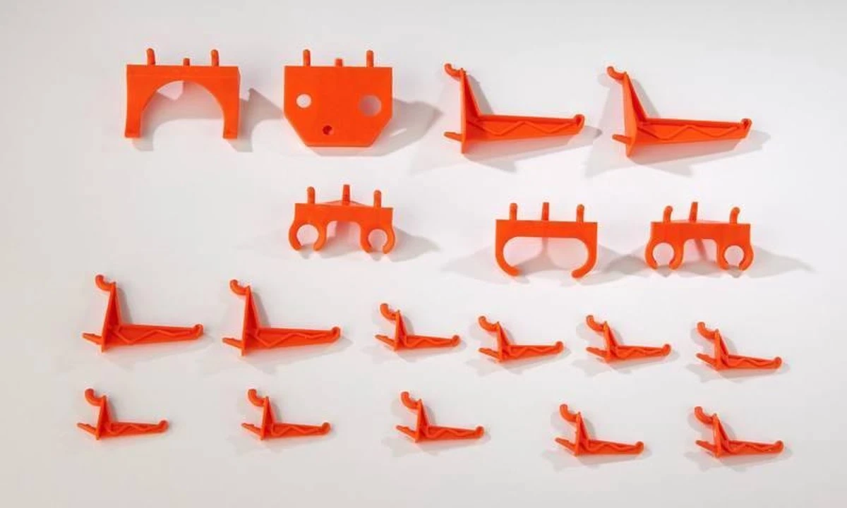 GENERIC Gereedschapwand, 2-delig Met 36 Haken 3 GENERIC Gereedschapwand, 2-delig Met 36 Haken - Afbeelding 3