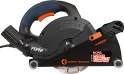 FERM WSM1008 Muurfrees - Freesmachine - 1600W - Met 2 Diamantschijven 150mm - Laser - Stofzuigadapter - Canvas Opbergtas 21 FERM WSM1008 Muurfrees - Freesmachine - 1600W - Met 2 Diamantschijven 150mm - Laser - Stofzuigadapter - Canvas Opbergtas -Makita || Merkloos || Stanley Verkoopwinkel 1200x721 12