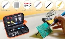 Dekko Tools Soldeerbout Station - Soldeerset 14-delig - Verwisselbare Opzetstukken - Houtbrander - Regelbaar 200-450°C- 60W -Makita || Merkloos || Stanley Verkoopwinkel 1200x726 2