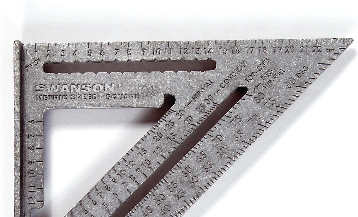 Swanson Timmermans Meetdriehoek Aluminium 250mm(5-in-1) 3 Swanson Timmermans Meetdriehoek Aluminium 250mm(5-in-1) - Afbeelding 3