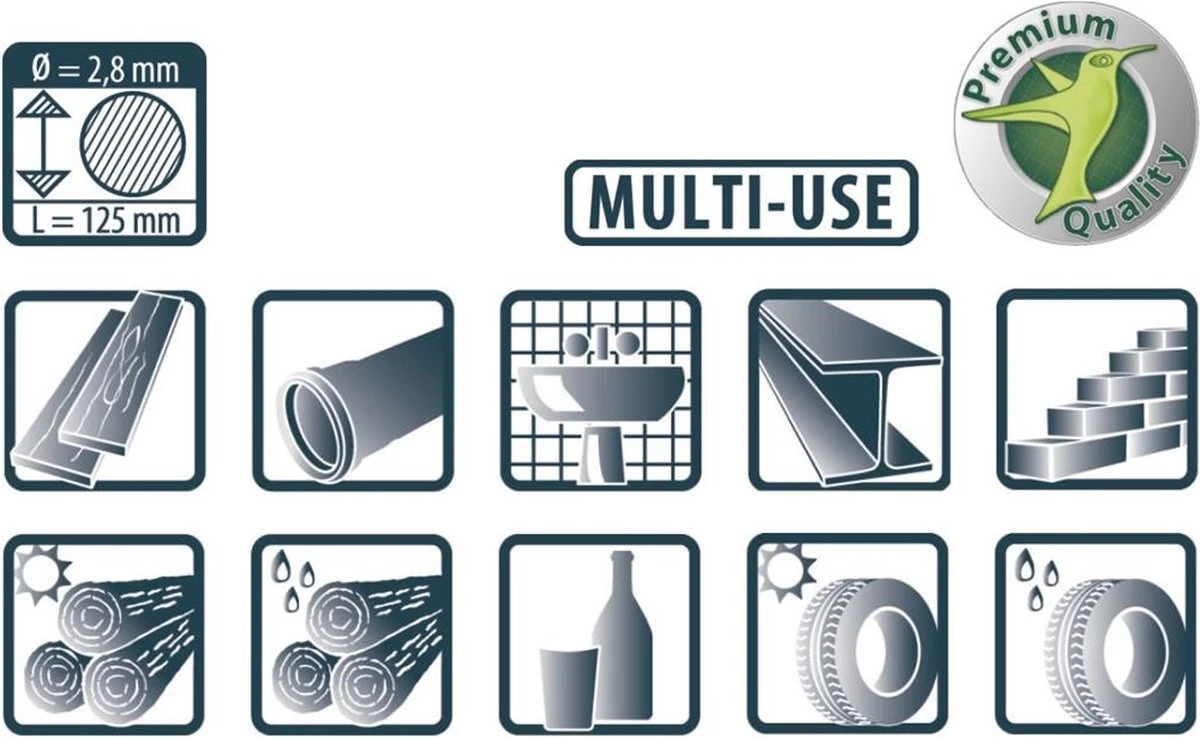 Pica 4030 Dry Navulling T.b.v. Pica Dry 3030 Markeerpotlood 2 Pica 4030 Dry Navulling T.b.v. Pica Dry 3030 Markeerpotlood - Afbeelding 2