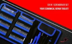 Brute Strength - 126 Delige Precisie Schroevendraaierset Magnetisch - Universeel - Magnetisch - Gereedschapset- Schroevendraaiers - Bitset Met Torx - Cadeau Voor Man -Makita || Merkloos || Stanley Verkoopwinkel 1200x742 2