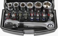 Benson Bit - Doppenset + Ratel 24 Delig Kleur Profi -Makita || Merkloos || Stanley Verkoopwinkel 1200x744 4