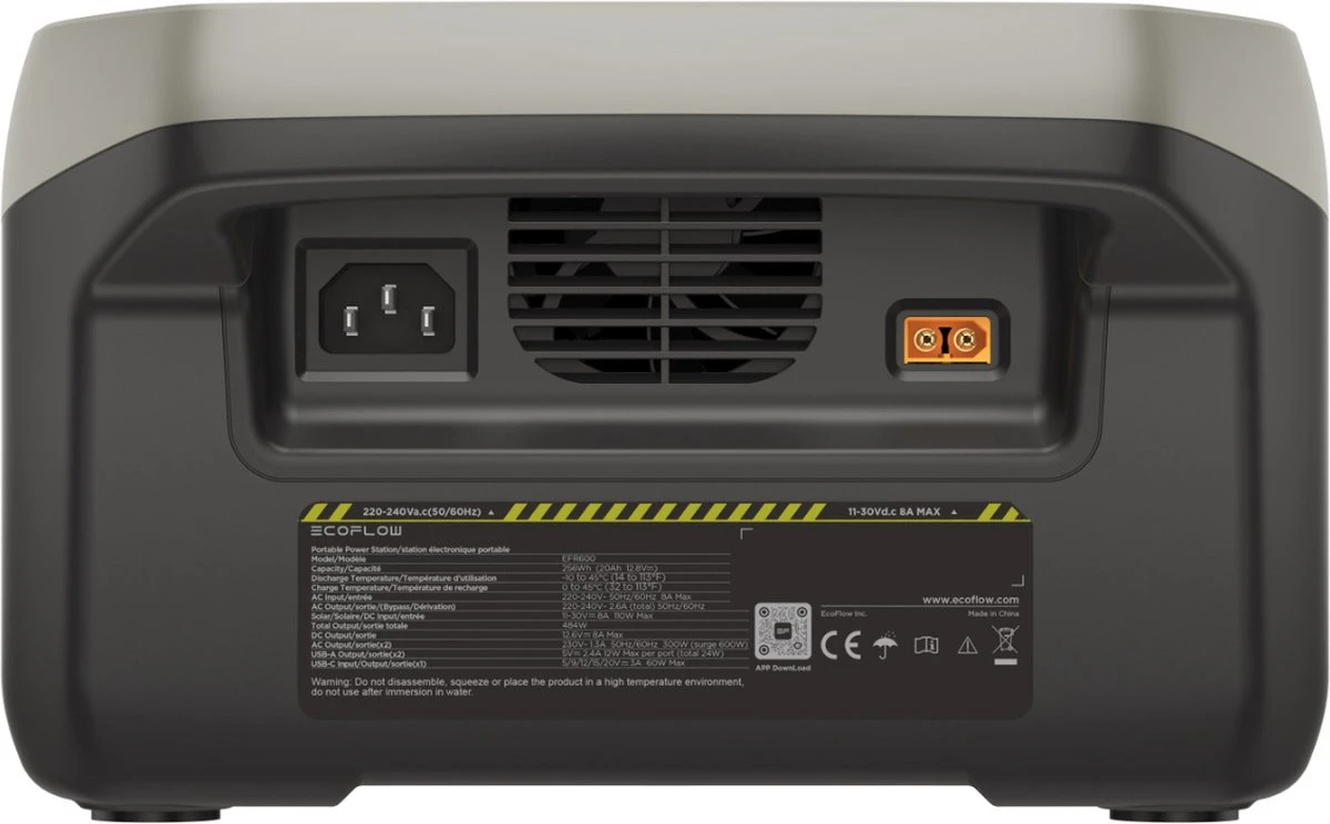 EcoFlow River 2 Portable Power Station - Powerbank - EU Uitvoering 6 EcoFlow River 2 Portable Power Station - Powerbank - EU Uitvoering - Afbeelding 6