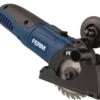 FERM Invalzaag/Mini-cirkelzaag - 500W - Ø85mm - Variabele Snelheden - Incl. 3 Zaagbladen, Stofzuiging Adapter En Opbergkoffer