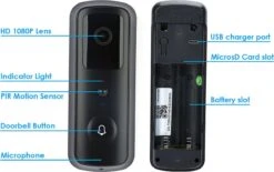 T-ring Smarthome Video Deurbel V3 - Deurbelset - Draadloos - IOS En Android - Zwart (Geen Abonnement Verplichting) (incl. 2 X Oplaadbare Accu Batterijen En Losse Bel.) EXTRA SMAL MODEL ! 32 T-ring Smarthome Video Deurbel V3 - Deurbelset - Draadloos - IOS En Android - Zwart (Geen Abonnement Verplichting) (incl. 2 X Oplaadbare Accu Batterijen En Losse Bel.) EXTRA SMAL MODEL ! -Makita || Merkloos || Stanley Verkoopwinkel 1200x753 10