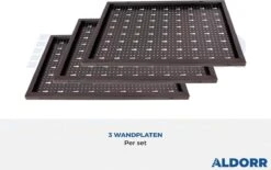 ALDORR Gereedschapswand - Aluminium Wandrek - Gereedschapsbord - Gereedschapshouder - 3 Stuks -Makita || Merkloos || Stanley Verkoopwinkel 1200x755 1