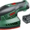 Bosch EasySander 12 Accu Multischuurmachine - 3 Schuurbladen - Met 2 X 12 V Accu En Oplader