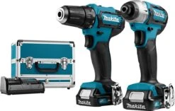 Makita CLX224SAX1 12V Combiset - DF333D Schroefboormachine & TD110D Slagschroevendraaier - 2 X 2,0 Ah Accu's - Inclusief Opbergkoffer -Makita || Merkloos || Stanley Verkoopwinkel 1200x764 5
