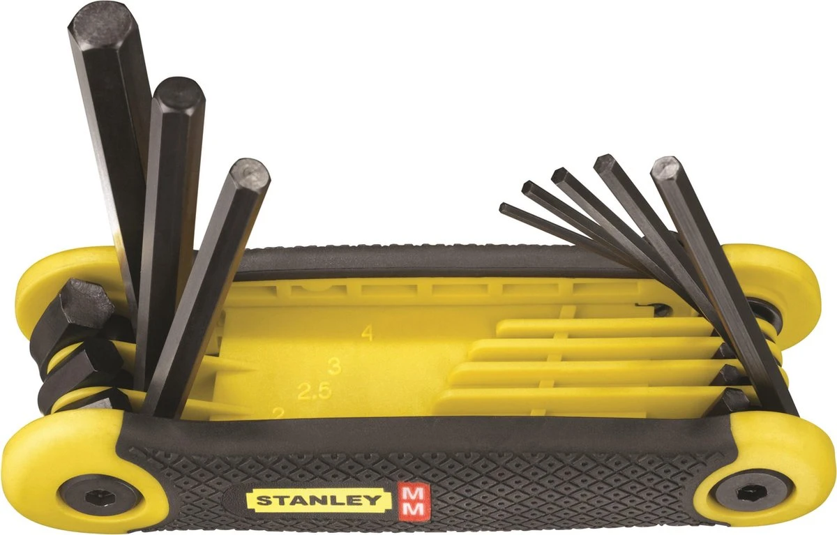 STANLEY Stiftsleutelset 8 Delig 1 STANLEY Stiftsleutelset 8 Delig