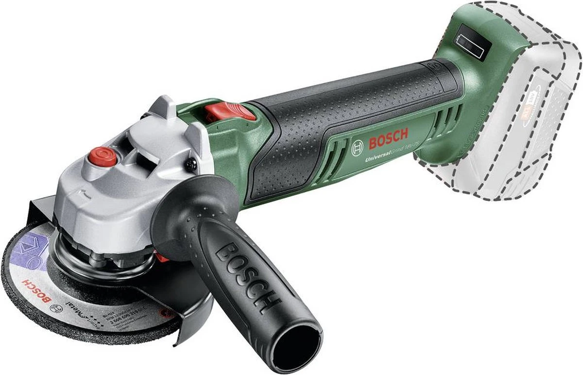 Bosch UniversalGrind 18V-75 Haakse Slijper - 115 Mm - Zonder Slijpschijf - Zonder 18V Accu En Lader 1 Bosch UniversalGrind 18V-75 Haakse Slijper - 115 Mm - Zonder Slijpschijf - Zonder 18V Accu En Lader