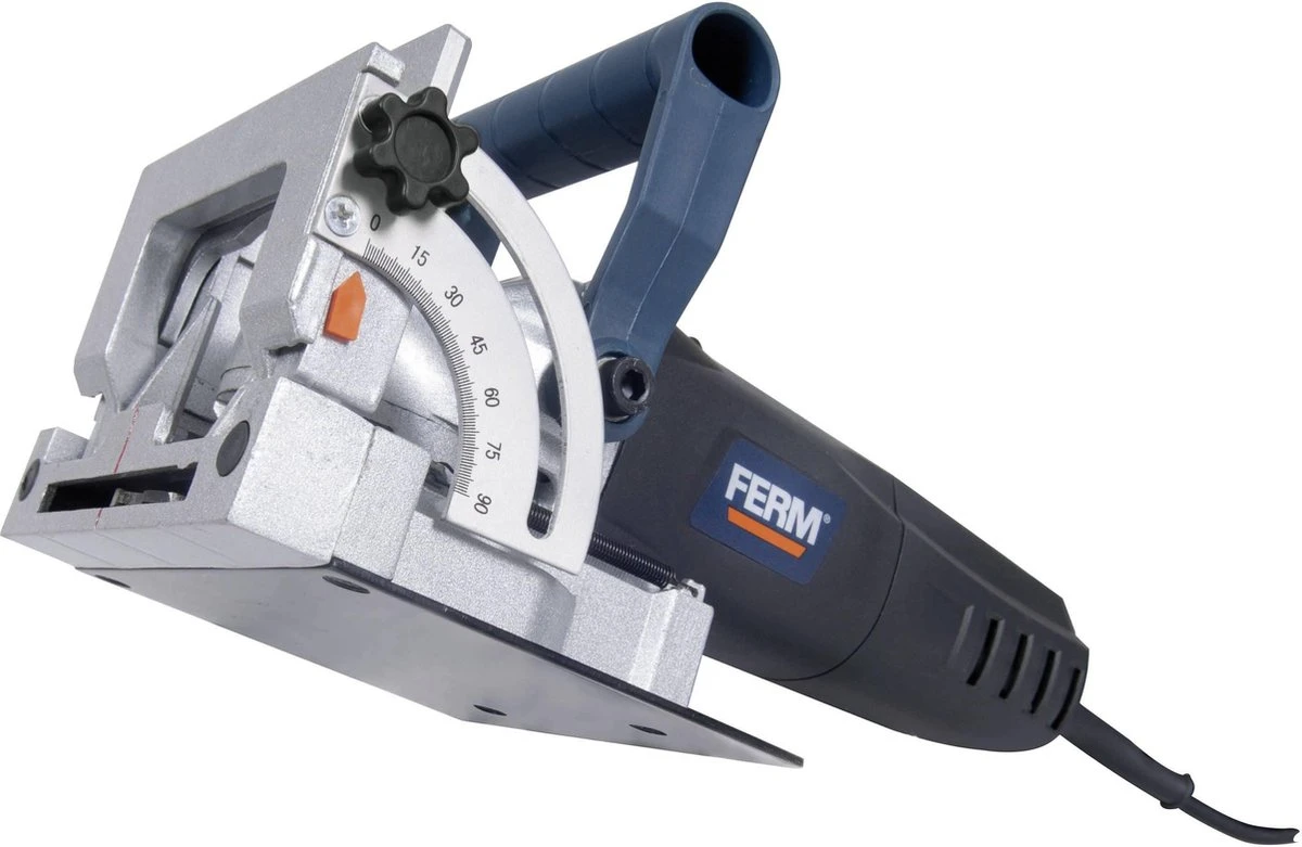 FERM Lamellenfrees 900W Uitgebreide Instelmogelijkheden, Aluminium Voetplaat - Incl. 50 Lamellen En Opbergkoffer 15 FERM Lamellenfrees 900W Uitgebreide Instelmogelijkheden, Aluminium Voetplaat - Incl. 50 Lamellen En Opbergkoffer - Afbeelding 15