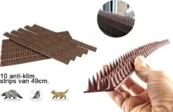 Kinzo Anti-klimstrips 50 X 4,5 X 1,7 Cm Bruin 10 Stuks 32 Kinzo Anti-klimstrips 50 X 4,5 X 1,7 Cm Bruin 10 Stuks -Makita || Merkloos || Stanley Verkoopwinkel 1200x783 5