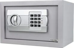 Fichero® Elektronische Kluis Met Cijferslot - Kan Ook Opgehangen Aan Muur - 4 KG - Incl. 2 Noodsleutels - Kluis Voor Thuis - Grijs -Makita || Merkloos || Stanley Verkoopwinkel 1200x783 9