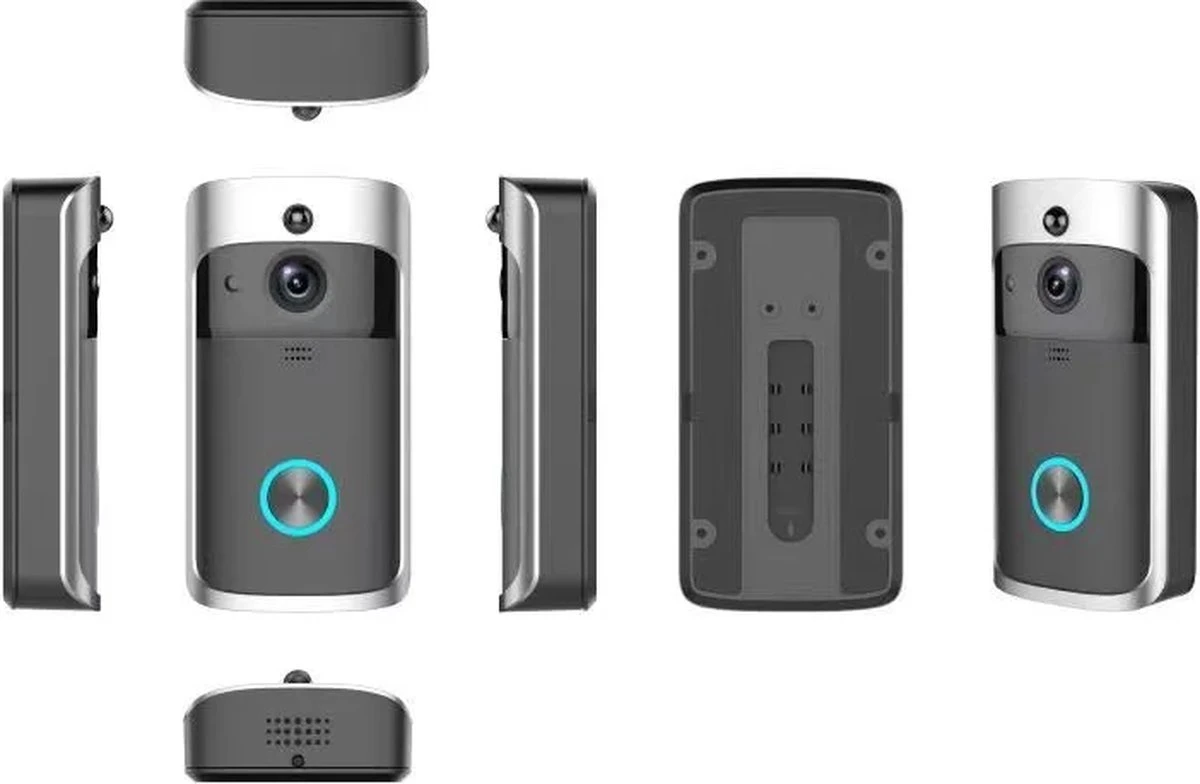 T-RING VIDEO DEURBEL Zwart/zilver (DRAADLOOS) INCL. LOSSE USB BEL EN ACCU PAKKET. (Geschikt Voor Android En OS - Draadloos Via 2.4 Ghz Wifi - Geen Abonnement Verplichting) 16 T-RING VIDEO DEURBEL Zwart/zilver (DRAADLOOS) INCL. LOSSE USB BEL EN ACCU PAKKET. (Geschikt Voor Android En OS - Draadloos Via 2.4 Ghz Wifi - Geen Abonnement Verplichting) - Afbeelding 16