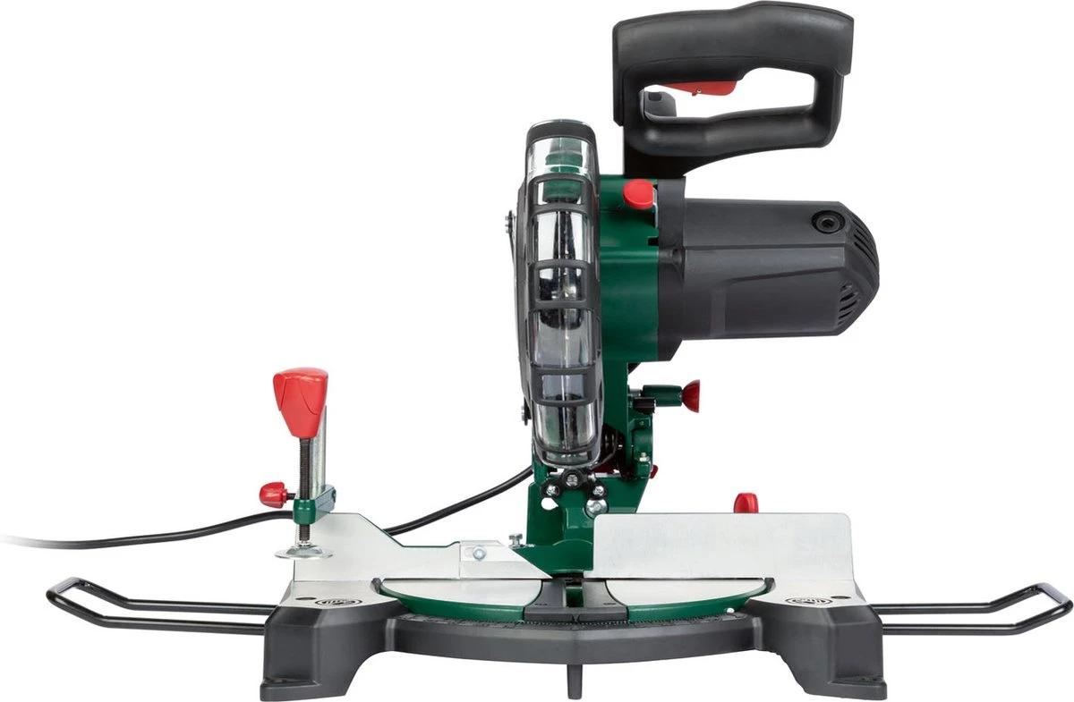 Parkside Afkortzaag En Verstekzaag 1500W - Toerental: 0 - 5000 Tpm - Verstekhoek: -45 - 45° - Traploos Kantelbare Zaagkop - Eenvoudig Te Bevestigen Stofzak - Laser Voor Verhoogde Snijprecisie - 2 Parkside Afkortzaag En Verstekzaag 1500W - Toerental: 0 - 5000 Tpm - Verstekhoek: -45 - 45° - Traploos Kantelbare Zaagkop - Eenvoudig Te Bevestigen Stofzak - Laser Voor Verhoogde Snijprecisie - - Afbeelding 2