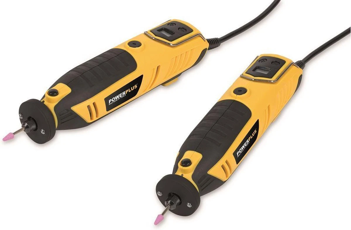 Powerplus POWX1341 Roterende Multitool - Multifunctioneel Gereedschap - 200W - Roterend - Variabele Snelheid - Digitale Display - Incl. Statief, Flexibele As, 2 Opzetstukken, 126 Accessoires En Gereedschapskoffer 9 Powerplus POWX1341 Roterende Multitool - Multifunctioneel Gereedschap - 200W - Roterend - Variabele Snelheid - Digitale Display - Incl. Statief, Flexibele As, 2 Opzetstukken, 126 Accessoires En Gereedschapskoffer - Afbeelding 9