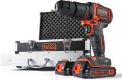 Black & Decker BLACK+DECKER BDC718AS2F-QW Klopboormachine - 18V - Incl. 2 Accu’s - 80 Accessoires 14 Black & Decker BLACK+DECKER BDC718AS2F-QW Klopboormachine - 18V - Incl. 2 Accu’s - 80 Accessoires -Makita || Merkloos || Stanley Verkoopwinkel 1200x786 3