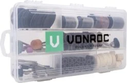VONROC Roterende Multitool – Accessoireset – 192 Stuks – Universeel – Voor Roterende Multitools -Makita || Merkloos || Stanley Verkoopwinkel 1200x794 8