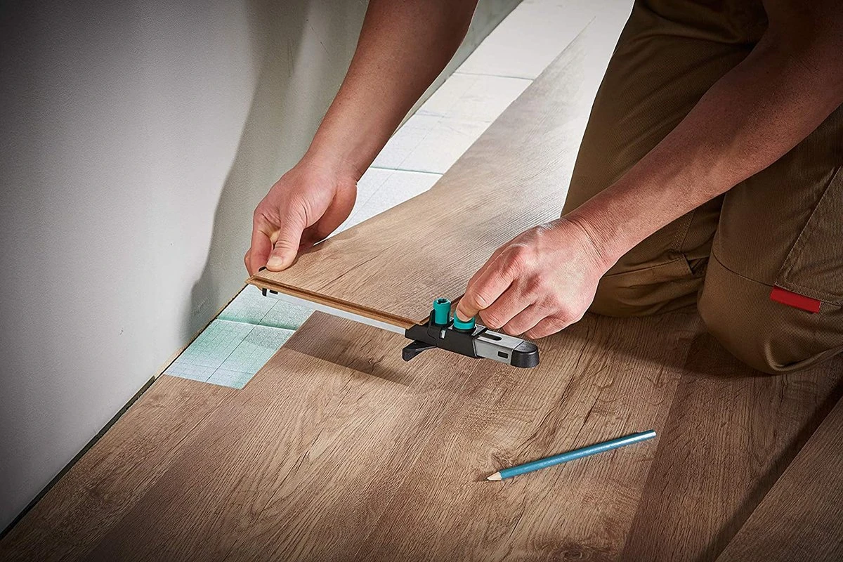 Wolfcraft - Laminaat Legset - Complete Set Laminaat Leggen - PVC - Verstekhaak - Contourmal - Laminaatinpasser - 6976000 4 Wolfcraft - Laminaat Legset - Complete Set Laminaat Leggen - PVC - Verstekhaak - Contourmal - Laminaatinpasser - 6976000 - Afbeelding 4