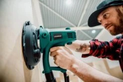 VONROC Wand-/plafondschuurmachine – 750W – Ø180MM – Plafond & Muur – Incl. Slang, Stofopvangzak En 33 Schuurvellen -Makita || Merkloos || Stanley Verkoopwinkel 1200x800 175