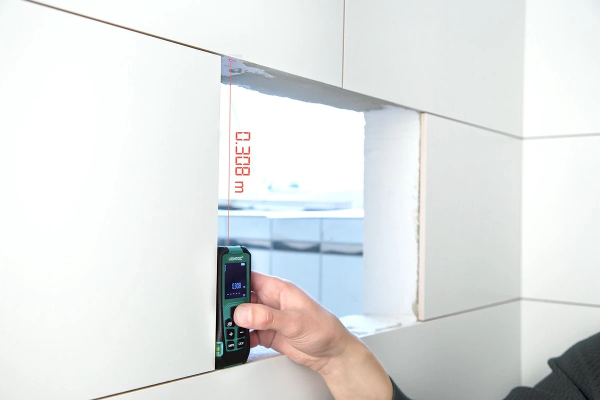 VONROC Laser Afstandsmeter – 60 Meter Bereik – Aanpasbare Meetreferentie 4 VONROC Laser Afstandsmeter – 60 Meter Bereik – Aanpasbare Meetreferentie - Afbeelding 4