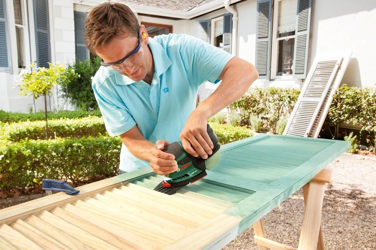 Bosch PSM 18 LI Multischuurmachine - Met 1 X 18 V Accu En Lader 5 Bosch PSM 18 LI Multischuurmachine - Met 1 X 18 V Accu En Lader - Afbeelding 5