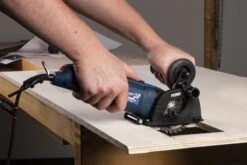 FERM Invalzaag/Mini-cirkelzaag - 500W - Ø85mm - Variabele Snelheden - Incl. 3 Zaagbladen, Stofzuiging Adapter En Opbergkoffer -Makita || Merkloos || Stanley Verkoopwinkel 1200x800 405