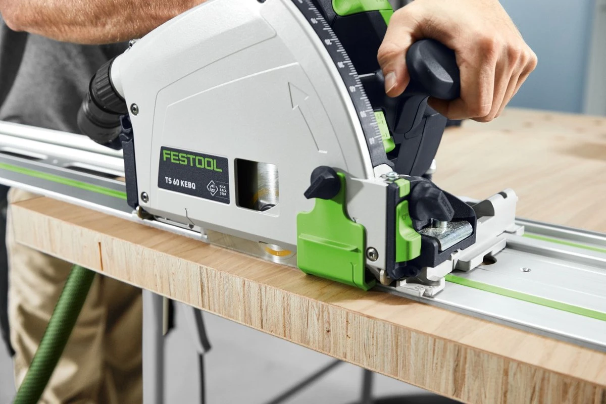 Festool TS 60 KEBQ-Plus-FS Invalzaag In Systainer Met FS 1400/2 Geleiderail - 577417 3 Festool TS 60 KEBQ-Plus-FS Invalzaag In Systainer Met FS 1400/2 Geleiderail - 577417 - Afbeelding 3