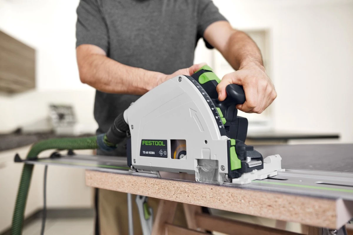 Festool TS 60 KEBQ-Plus-FS Invalzaag In Systainer Met FS 1400/2 Geleiderail - 577417 4 Festool TS 60 KEBQ-Plus-FS Invalzaag In Systainer Met FS 1400/2 Geleiderail - 577417 - Afbeelding 4