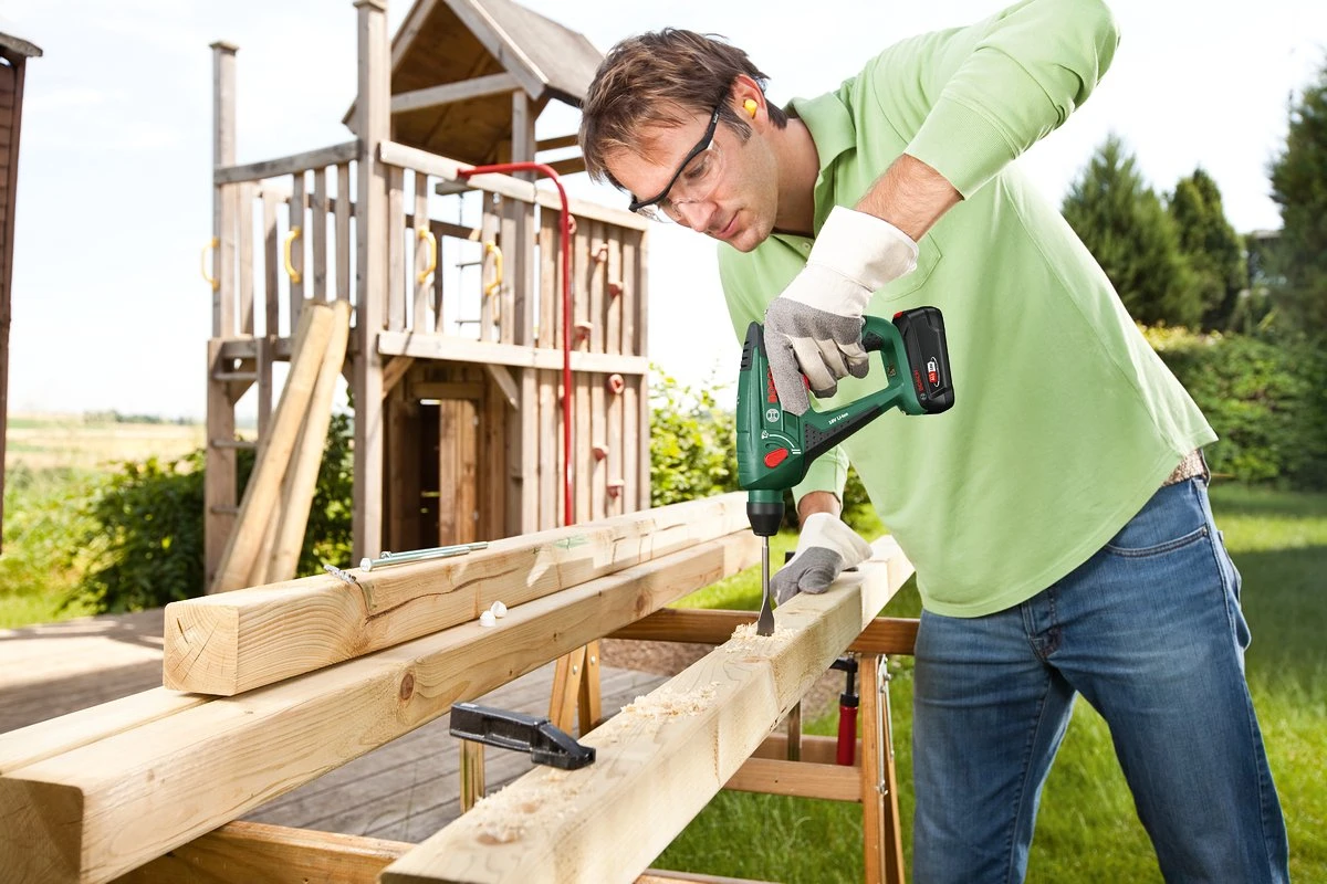 Bosch Uneo Maxx Accu Boorhamer - Met 2x 18 V Accu's En Lader - Met Koffer 3 Bosch Uneo Maxx Accu Boorhamer - Met 2x 18 V Accu's En Lader - Met Koffer - Afbeelding 3