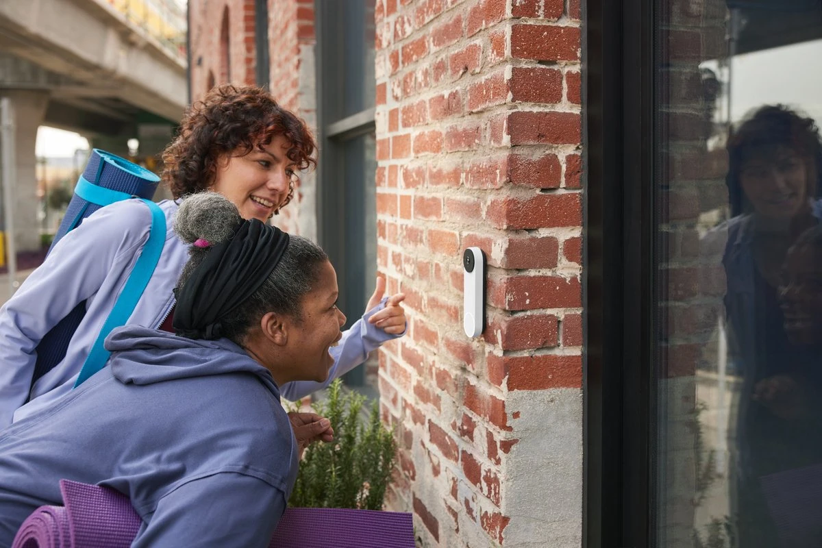 Google Nest Doorbell - Draadloos - Batterij - Hub - Charcoal 2 Google Nest Doorbell - Draadloos - Batterij - Hub - Charcoal - Afbeelding 2
