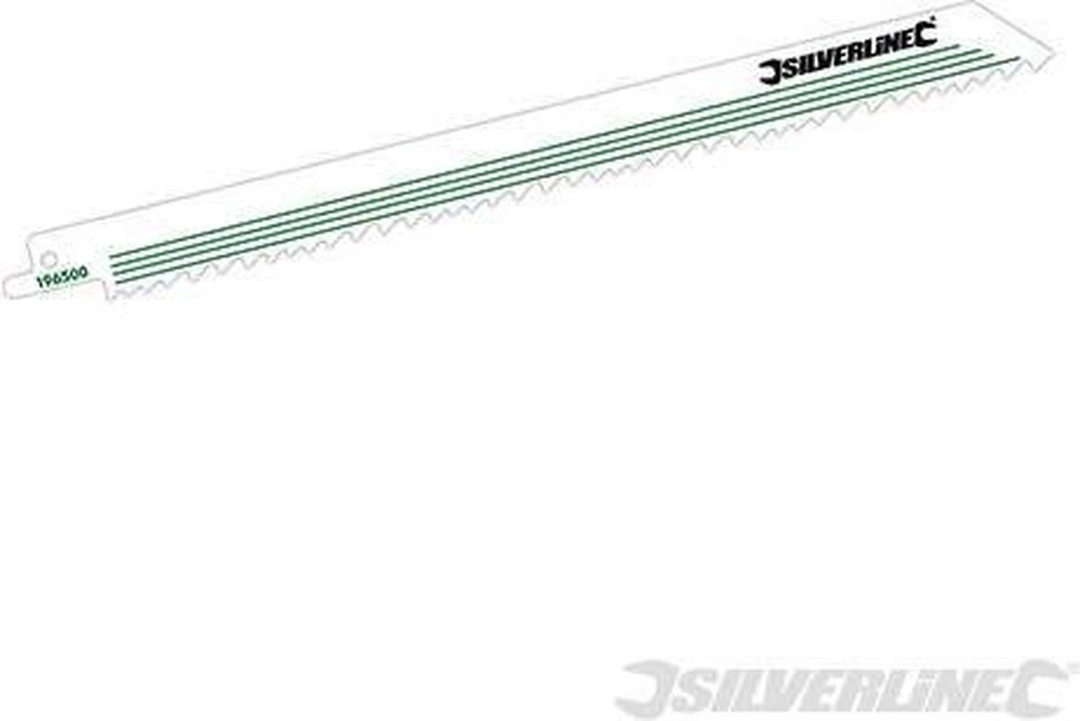 Silverline Reciprozaagbladen Voor Hout, 5 Delig HCS, 5 Tpi, 240 Mm 4 Silverline Reciprozaagbladen Voor Hout, 5 Delig HCS, 5 Tpi, 240 Mm - Afbeelding 4