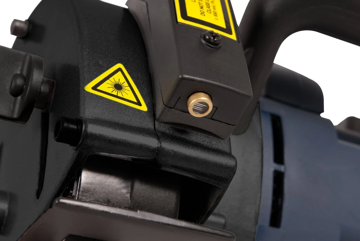 FERM WSM1009 Muurfrees - Freesmachine - 1700W - Met 2 Diamantschijven 125mm - Laser - Stofzuigadapter - Stevige Opbergkoffer 5 FERM WSM1009 Muurfrees - Freesmachine - 1700W - Met 2 Diamantschijven 125mm - Laser - Stofzuigadapter - Stevige Opbergkoffer - Afbeelding 5